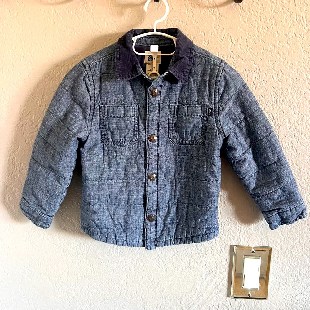 Quilted Denim Jacket